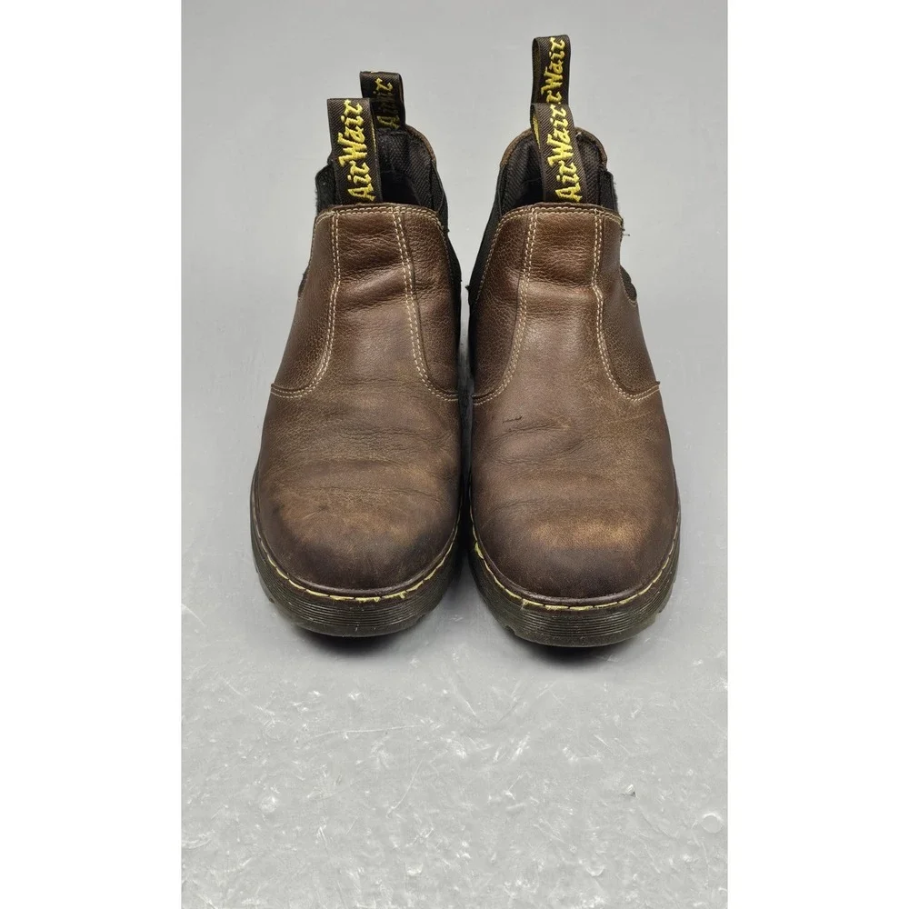 Dr. Martens Chelsea Boot Mens 11 Brown Hardie Ankle Work Casual Preppy